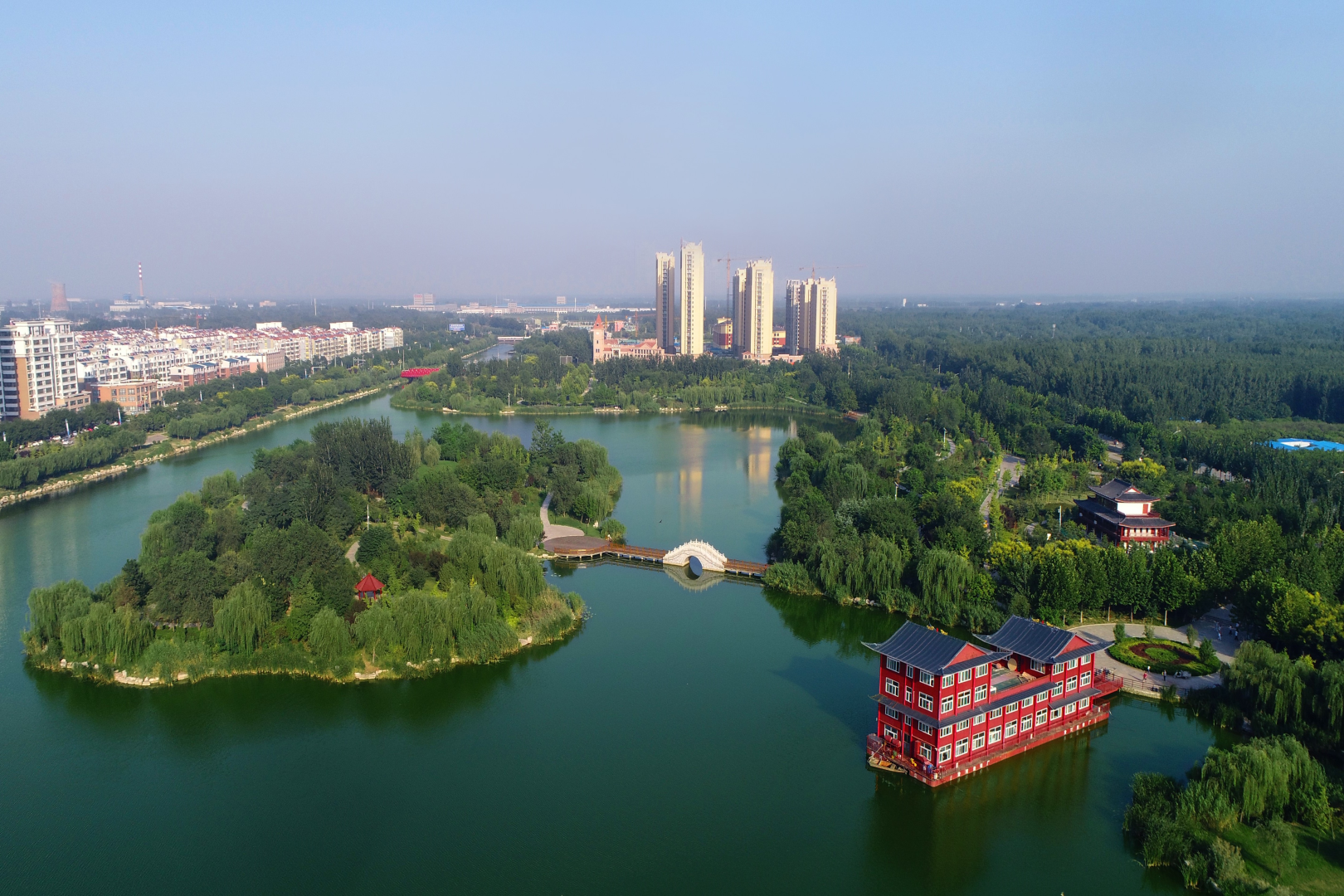 冠县清泉河风景区